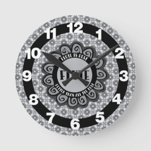 Flute ist am besten runde wanduhr