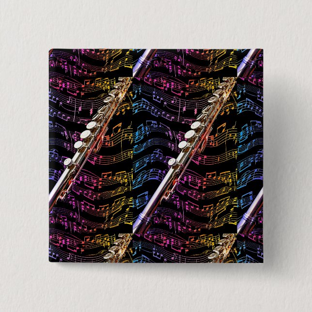 Flute Lover#1_ Button (Vorderseite)