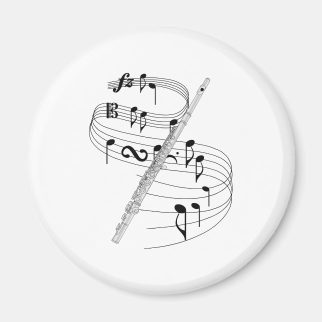 Flute Magnet (Vorne)