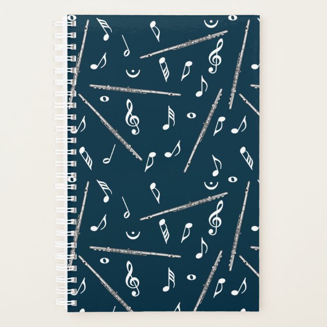 Flute Music Note Planer (Vorderseite)
