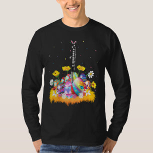 Flute Musik Ostereier Easter Ostern Sonntag T-Shirt