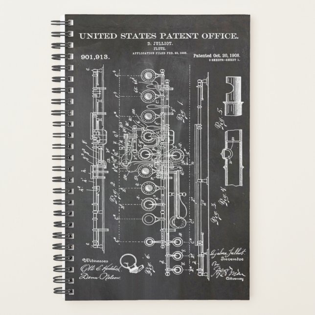 Flute Patent Planer (Vorderseite)