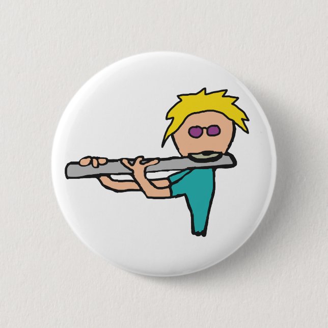 Flute Player Button (Vorderseite)