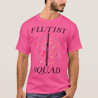 Flute Player Classic Music Flutist Orchestra T-Shirt