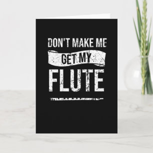Flute Player Geschenke   Flute Marching Band Fluti Karte