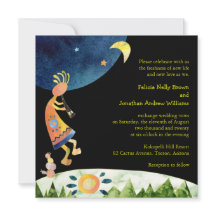 Flute Player Kokopelli Southwestern Wedding