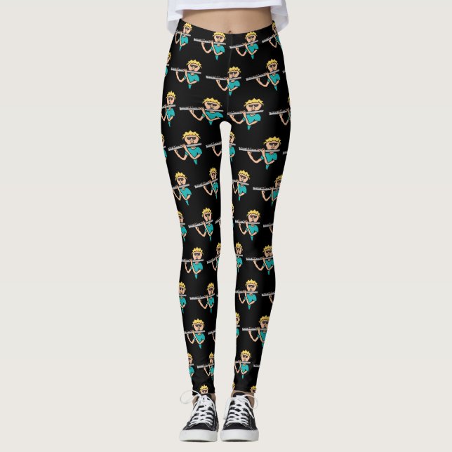 Flute Player Leggings (Vorderseite)