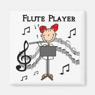 Flute Player Magnet