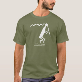 Flute Player Petroglyph T-Shirt
