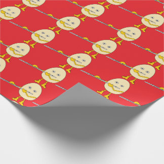 Flute Playing Egghead Geschenkpapier