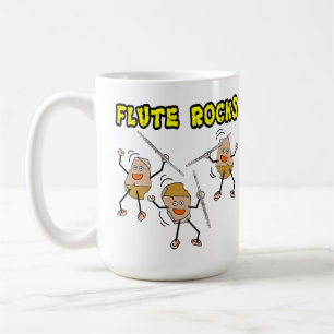 Flute Rocks Kaffeetasse