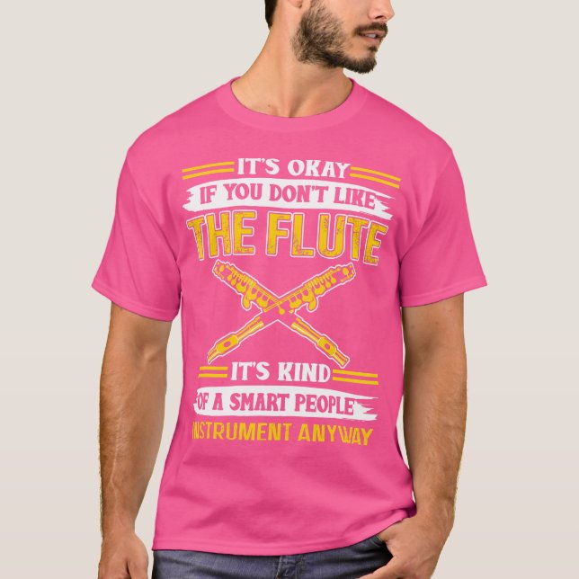 Flute Shirt Funny I Liebe Flutflöte P (Vorderseite)