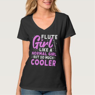 Flute Teen Girls T-Shirt