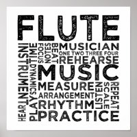 Flute Typografie