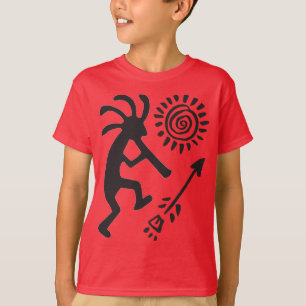 Flute zum Kokopelli-T - Shirt