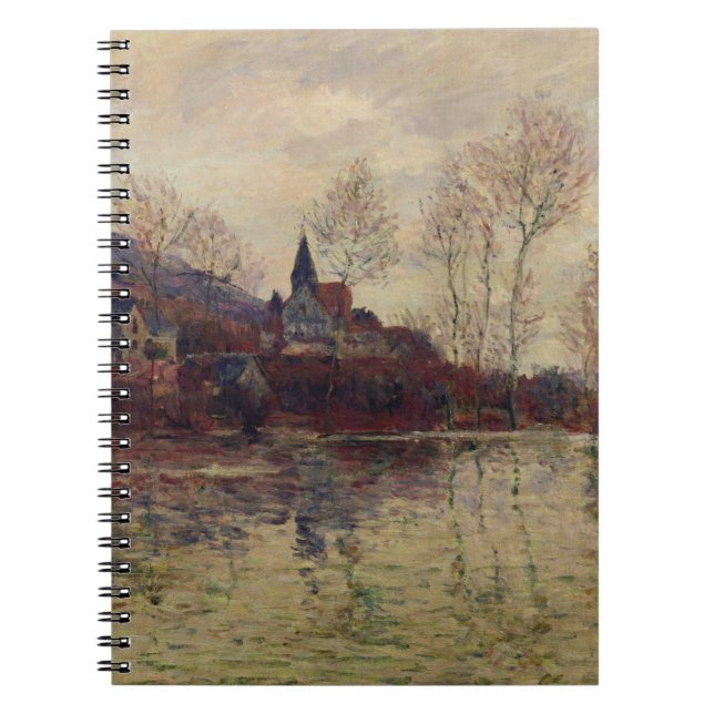 Fluten Claude Monets | bei Giverny Notizblock (Vorderseite)