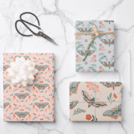 Flutende Momente: Moth Magic Geschenkpapier Set