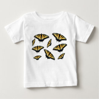 Flutende Schmetterlinge Baby T-shirt