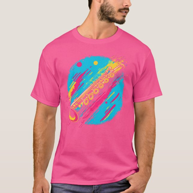 Flutfarbensplott T-Shirt (Vorderseite)