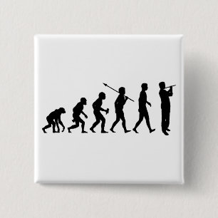Flutist Button