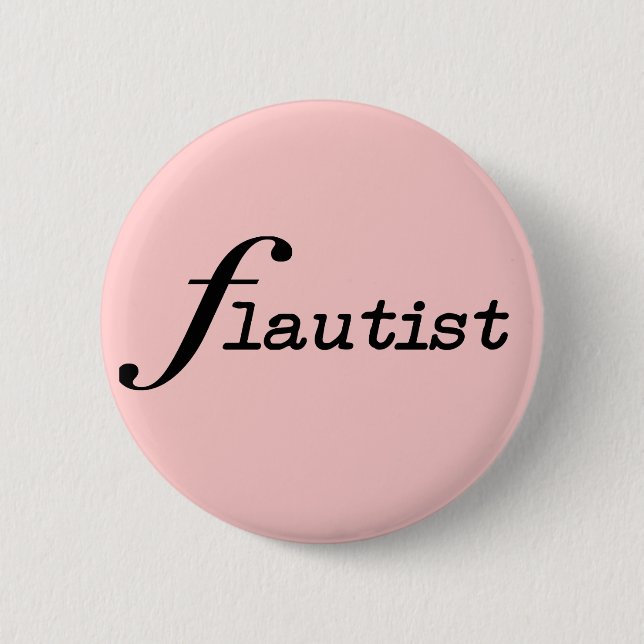 Flutist Button (Vorderseite)
