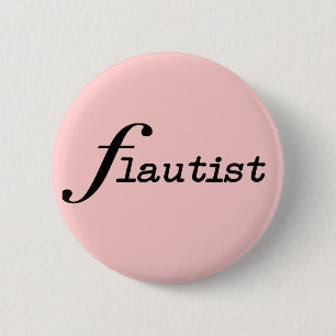 Flutist Button
