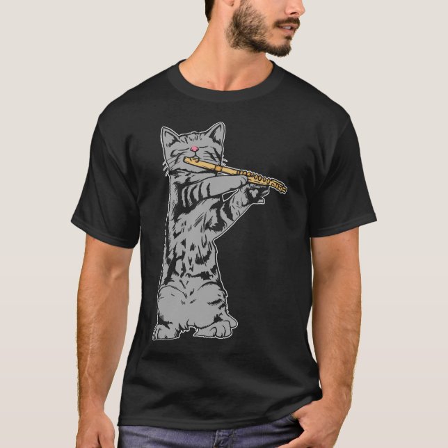 Flutist S2 Flute Player (114) T-Shirt (Vorderseite)