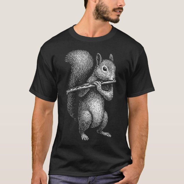 Flutist S2 Flute Player (147) T-Shirt (Vorderseite)