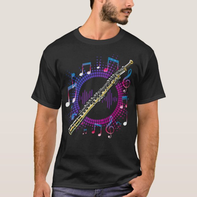Flutist S2 Flute Player (215) T-Shirt (Vorderseite)