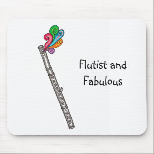 Flutist und fabelhaftes Mousepad