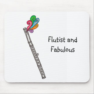 Flutist und fabelhaftes Mousepad