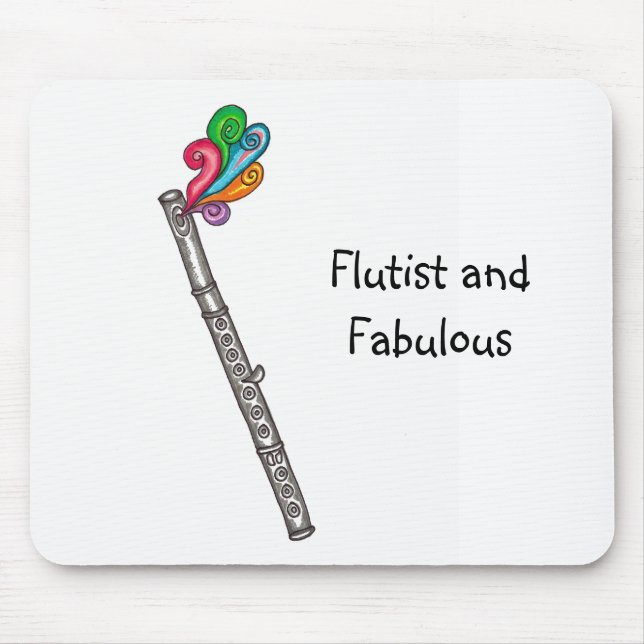 Flutist und fabelhaftes Mousepad (Vorne)