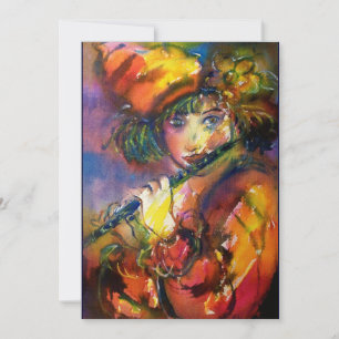 FLUTISTPORTRAIT / Venezianische Maskierung Ankündigung