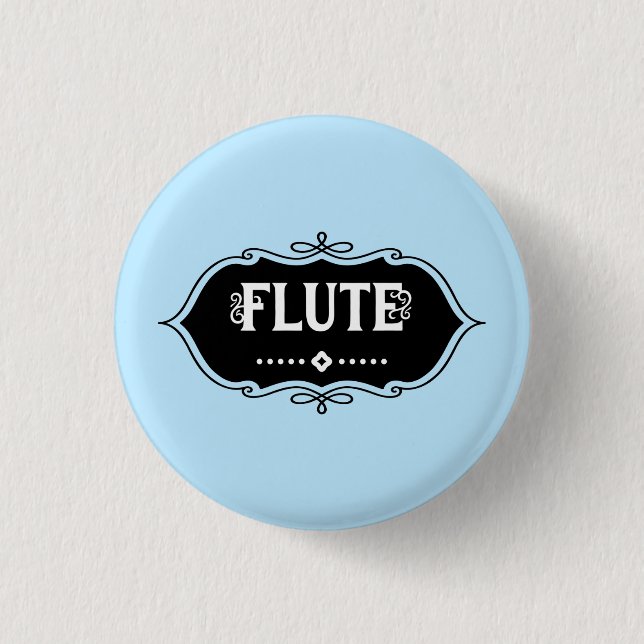 Flutmarke Button (Vorderseite)