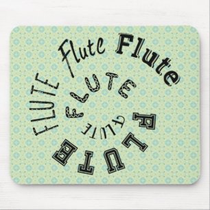Flutspiraltext Mousepad
