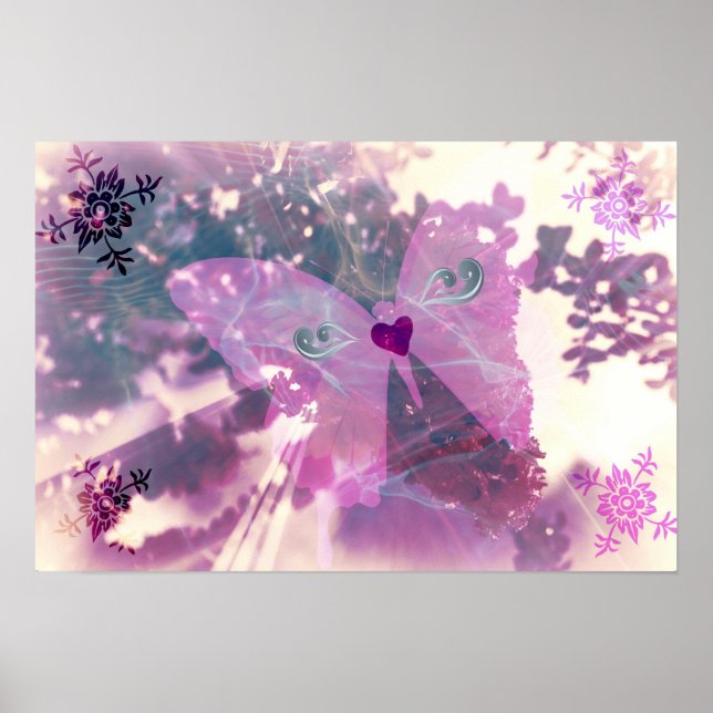 Flutter Beauty Poster (Vorne)