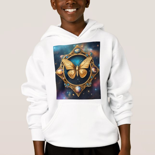 "Flutter in Style" Hoodie (Vorderseite)