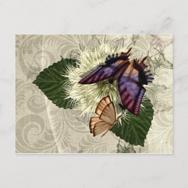 Flutter Magic Postcard Postkarte (Vorderseite)