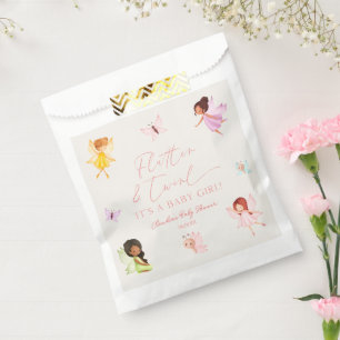 Flutter und Twirl Enchanted Fairy Baby Shower Geschenktütchen