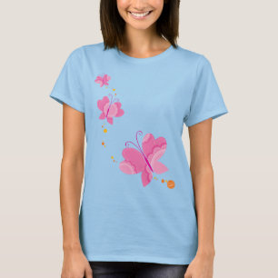 FLUTTERBY BUTTERFLIES :: Reihe von drei 1 T-Shirt