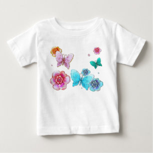 Flutterby Graffiti Juwelen für BABY T-shirt
