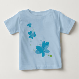 FLUTTERBY SCHMETTERLINGE:: Reihe von drei 2 Baby T-shirt