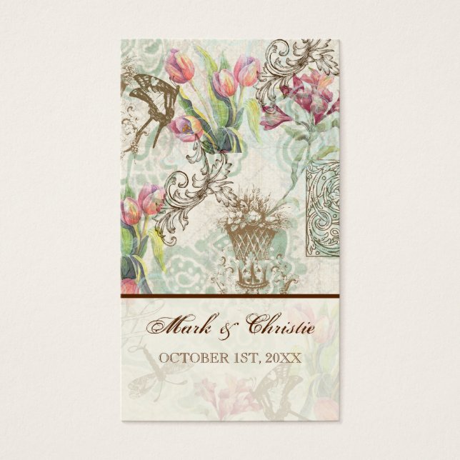 Flutterbyes 'n Tulips Elegante Hochzeit (Vorderseite)