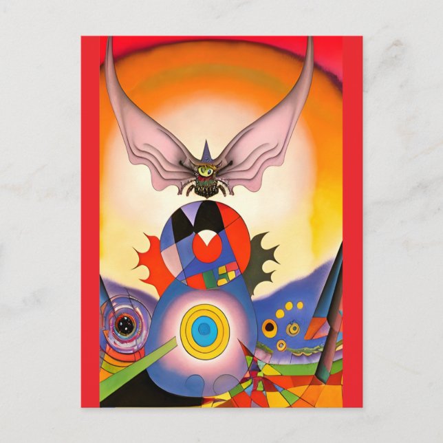 Flutterer's Delight Postkarte (Vorderseite)