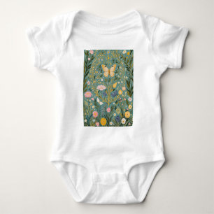 Fluttering Dreamscape Baby Strampler