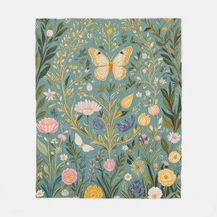 Fluttering Dreamscape Fleecedecke