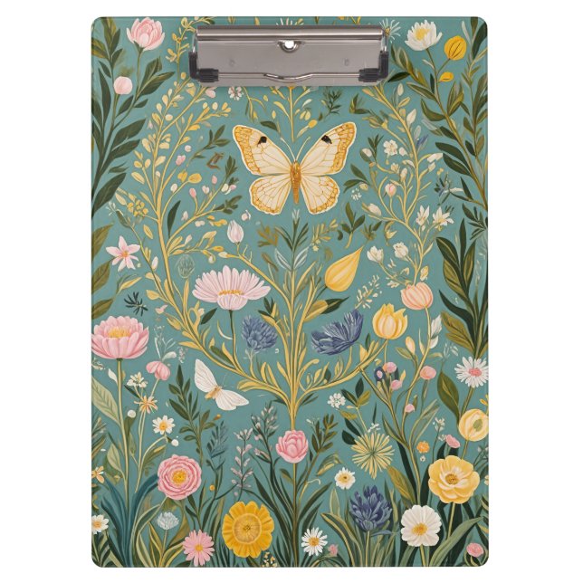 Fluttering Dreamscape Klemmbrett (Vorderseite)