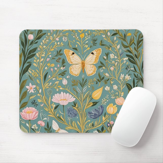 Fluttering Dreamscape Mousepad (Mit Mouse)