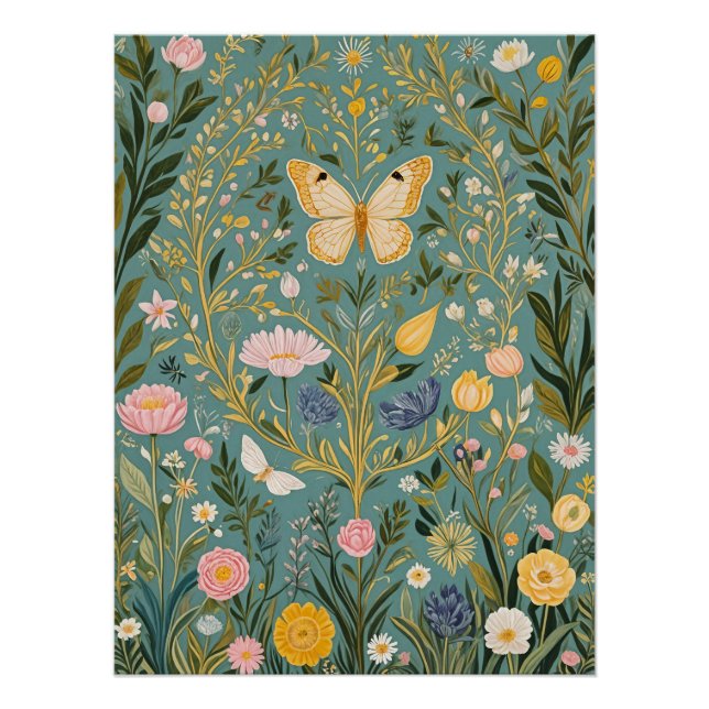 Fluttering Dreamscape Poster (Vorderseite)