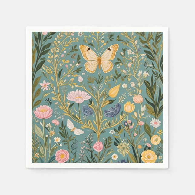 Fluttering Dreamscape Serviette (Vorderseite)